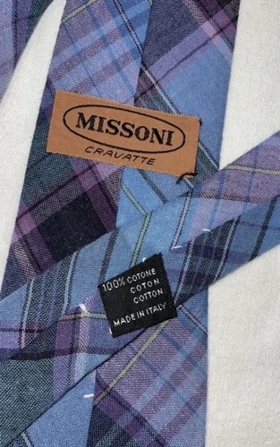 Cravatta missoni 100 cotone - missoni,
