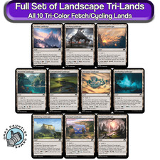 Landscape Lands MTG Tri Lands