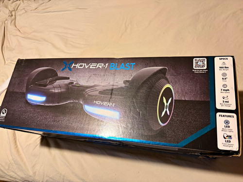 Hover blast hoverboard black - hover-1,