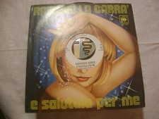 RAFFAELA CARRA' E SALUTALA 7" ITALY PROMO con COVER FORATA X JUKEBOX+C.BAGLIONI
