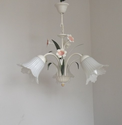 Lampadario vintage francese - , 3