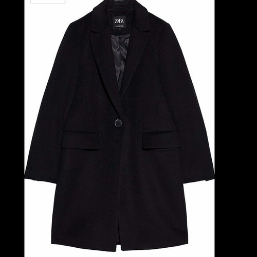 Zara coat with pocket - zara,