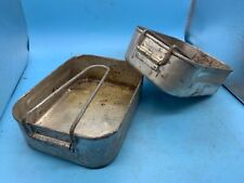 WW2 British Army iers Disastro Latta Set Due Oggetto Pieghevole Impugnature