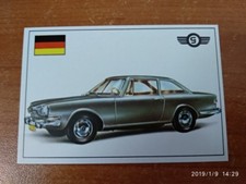 Figurina Auto e Moto GLAS - 2600 V8 COUPE' N.159 Ed. EDIS 1968 originale