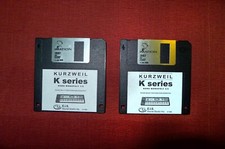 2 floppy con toppe Korg Monopoly per Kurzweil k2000 k2661 k2500 k2600 pc3k