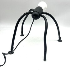 Lampada Luxo Eddy design Carlo Bellini Marco Ferreri colore nera vintage