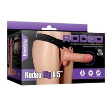 Strapon Dildo Fallo Indossabile Realistico con Imbragatura in Silicone Concavo