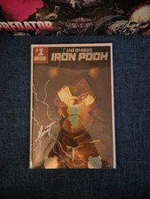 Counterpoint COA e firmato M.M #1 Infamous Iron Pooh 5/20 Foil Cover