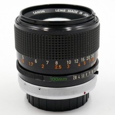 CANON FD 100mm f/2.8 S.S.C