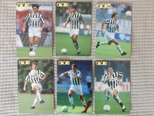Cartolina Forza Juve 95 96 Torricelli Tacchinardi Sousa Di Livio Conte Deschamps