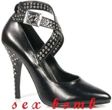 SEXY scarpe decolte pelle nere
