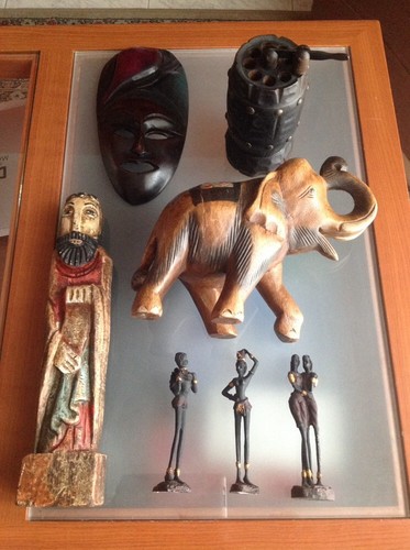 Statue elefante maschera - statue, ,