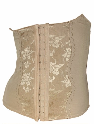 Cintura corpetto beige alta