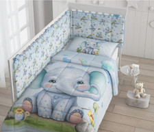 Trapunta Piumone Irge "Elly" Lettino Culla Con Para Urti Digitale