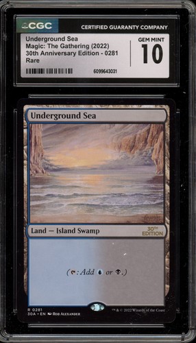 Magic mtg underground sea - mtg,