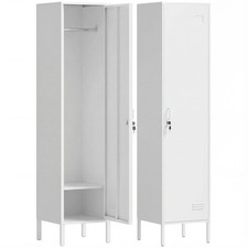 HOMCOM Armadio Metallico Asta