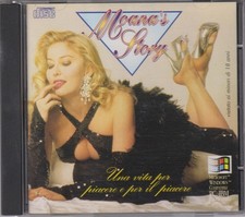 MOANA POZZI - RARO CD-ROM 1994 " UNA VITA PER PIACERE E PER IL PIACERE "