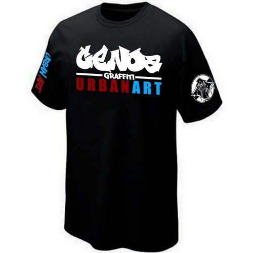 Shirt genoa urban art - t-shirt,