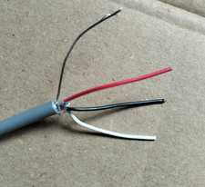 Belden 9533 Cavo 3x24 AWG Shielded EIA RS-232 Computer/Instrumentation CableGrey