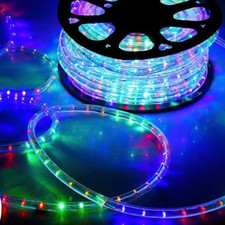 TUBO LUMINOSO MULTICOLORE 2 VIE D.13 BOBINA 50MT.