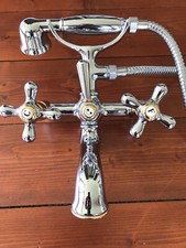 Rubinetteria Completa Vasca Da Bagno Vintage / Retrò Nicolazzi 