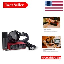 Pacchetto Interfaccia Audio USB Solo Studio 4a Generazione | Registrazione Completa e Songwri...