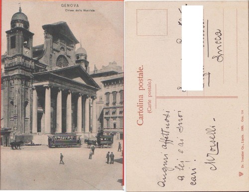 Genova chiesa della nunziata - chiesa,