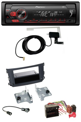 Pioneer 1din usb dab - usb, aux