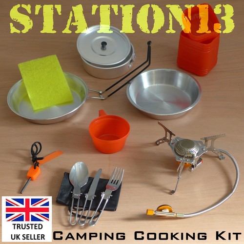 Set cucina campeggio - set,