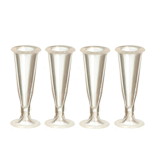 Flauti champagne set 4 - flauti,