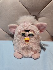 Tiger Vintage Furby Baby Rosa Cristallo Testato Funzionante Anno 1999 Raro