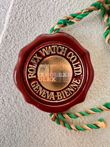 Sigillo cosc rolex originale - cosc,