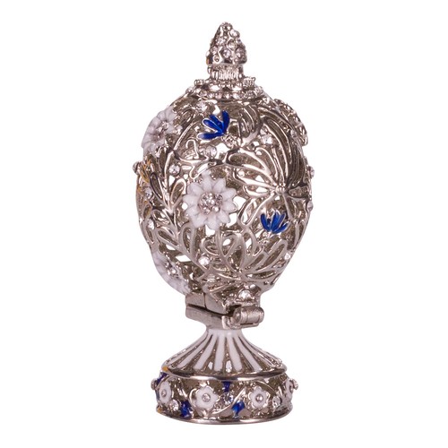 Uovo intagliato faberge - intagliato, con