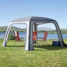 Gazebo Relax Air, 350x350x225cm Gonfiabile Usato Tettuccio Parasole Tenda da Viaggio dwt
