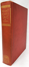 Rare 1934, Shorey WHAT PLATO