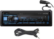 Alpine UTE-73BT Ricevitore autoradio Bluetooth media digitale con cavo USB+ AUX