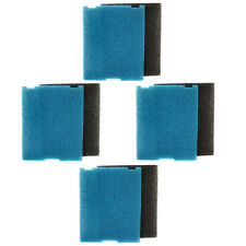 4-Pack HQRP Grezzo & Piatto Scatola Filtro Pad per Tetra Stagno Fontana Kit