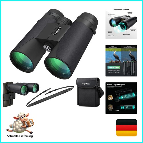 Kylietech 12x42 binocolo - hd,