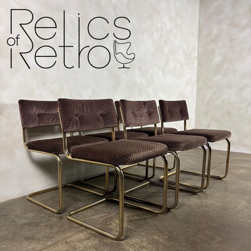 Six marcel breuer cesca brass - breuer,