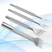 4pcs 4 mm per punzonatura per punzonatura in acciaio fai -da -te per punzone