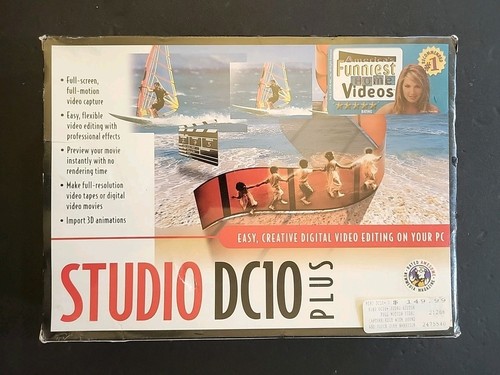Pinnacle studio dc10 plus - plus, pc