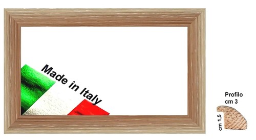 Cornice legno acero modello - cornice,