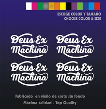 4 x Stickers Vinilo  DEUS EX