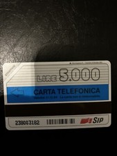 31/12/94 carta telefonica Lire