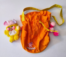 Popples SACCA con POTATO CHIP POPPLE Mattel eccellente completo molto raro 1986