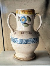 N.3. Antica Brocca o Versatoio in ceramica di Grottaglie 1800.