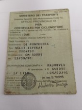  Piaggio Sfera Libretto No