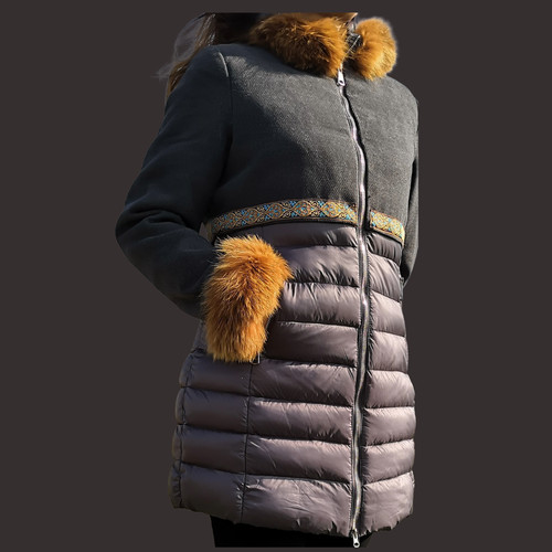 Piumino invernale con - piumino,