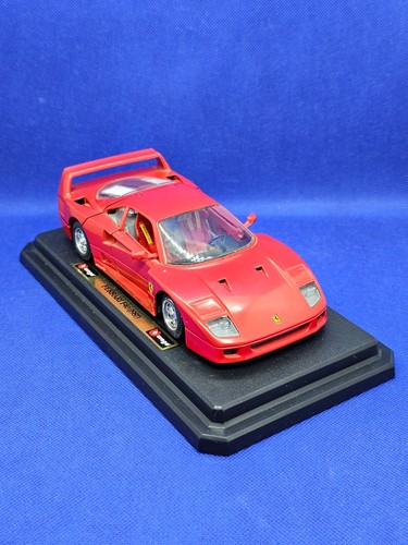 Ferrari f40 1987 bburago 124 - ferrari,