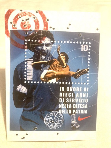 Cartolina nike paolo maldini - paolo,